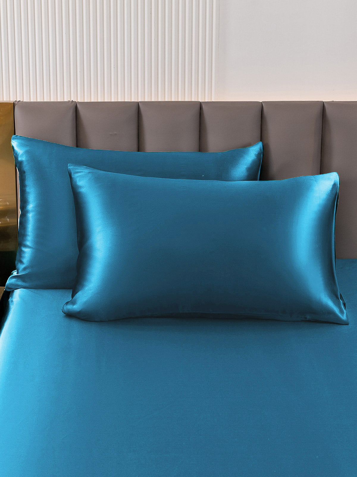 [Sinivihreä] SilkSilky-FI 19Momme Pillowcase 001