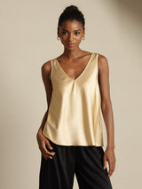 [Samppanja] SilkSilky-FI Sleeveless V Neck Camisole Top 004