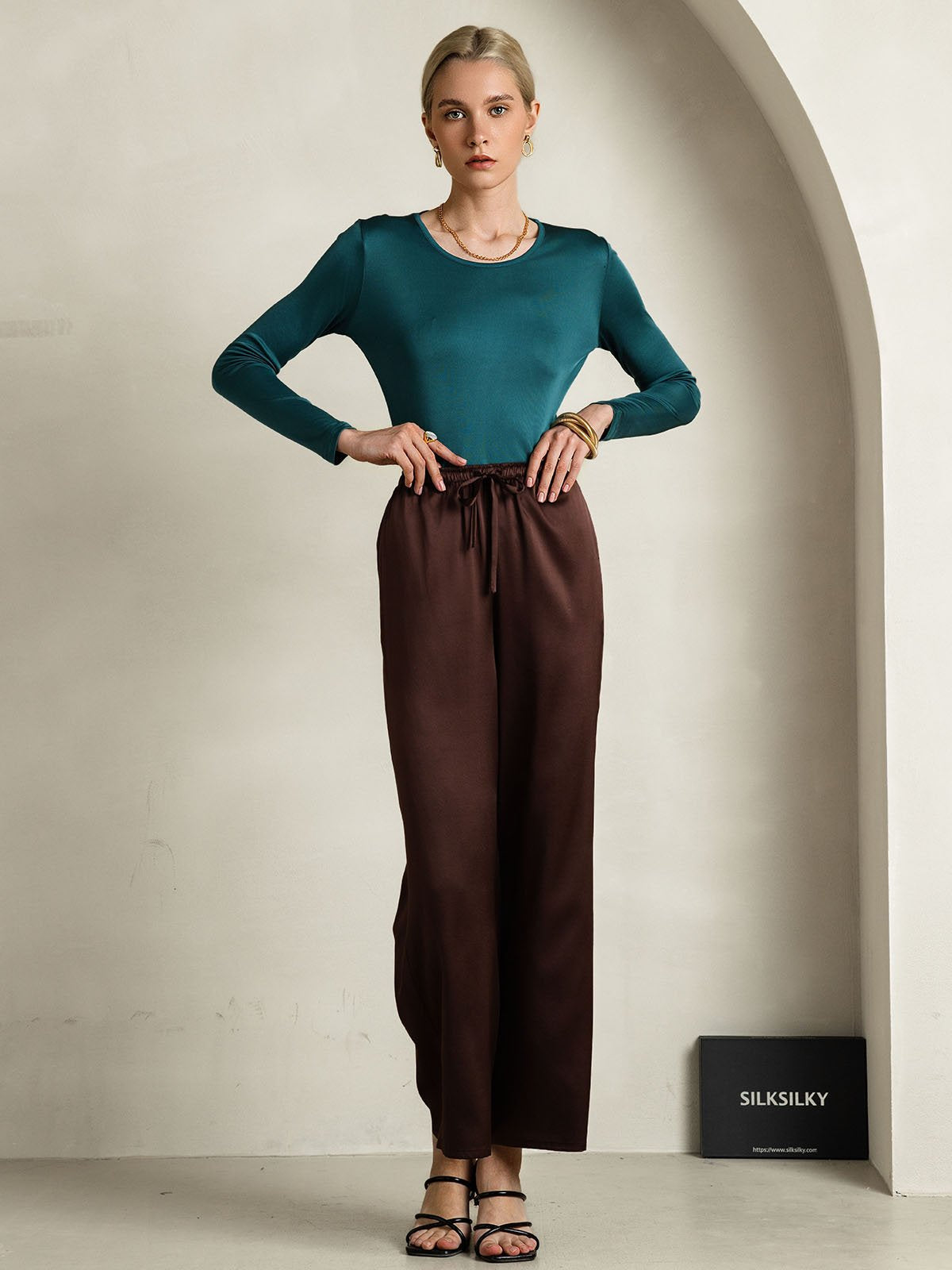 [Posy Vihreä] SilkSilky-FI Womens T-Shirt 007,