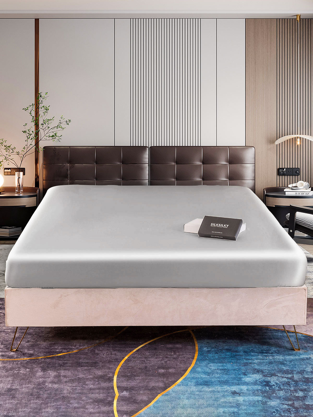 [Hopea] SilkSilky-FI 22Momme Pure Silk Sheet 001
