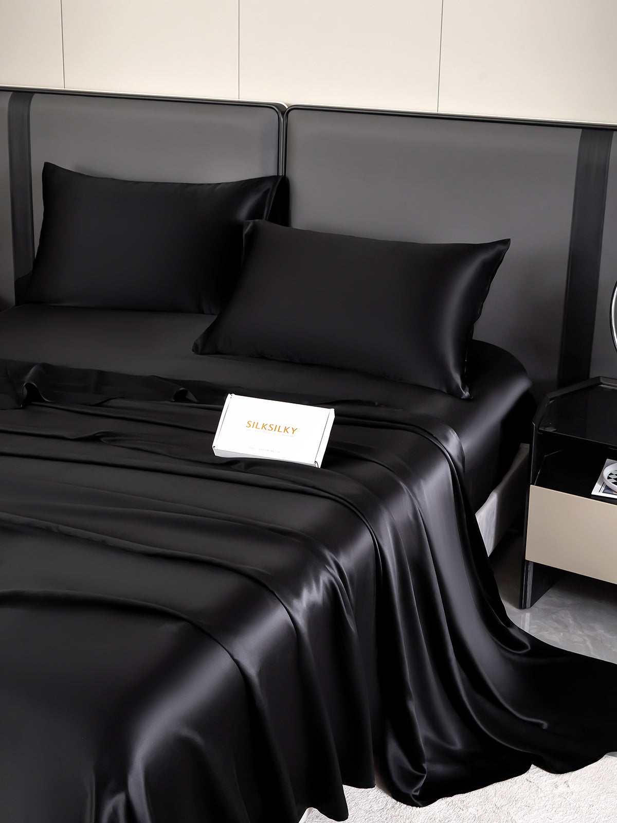 [Musta] SilkSilky-FI 19Momme Bedding Set 006
