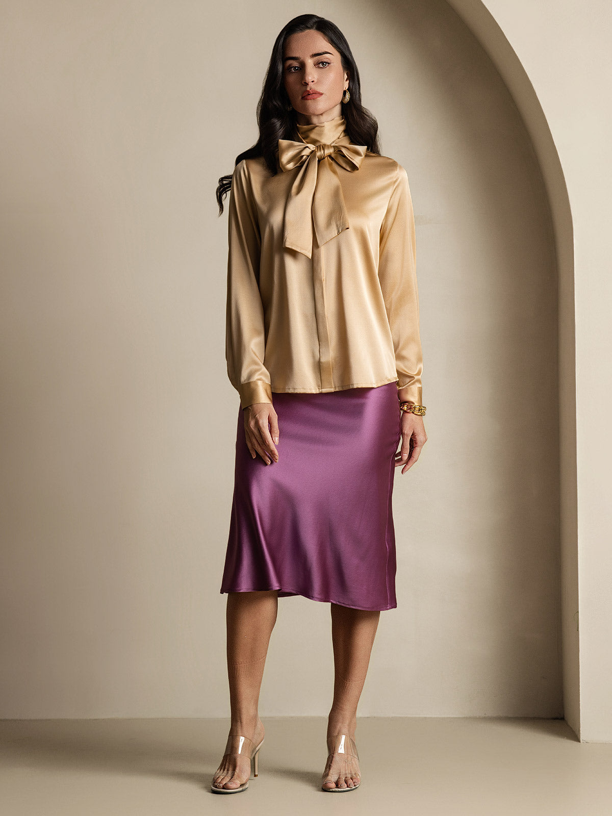 [Samppanja] SilkSilky-FI 19Momme Womens Shirt 010