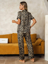 [Leopardi] SilkSilky-FI Womens Pajamas 002