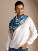 [Sininen Kala] SilkSilky-FI Scarf 005