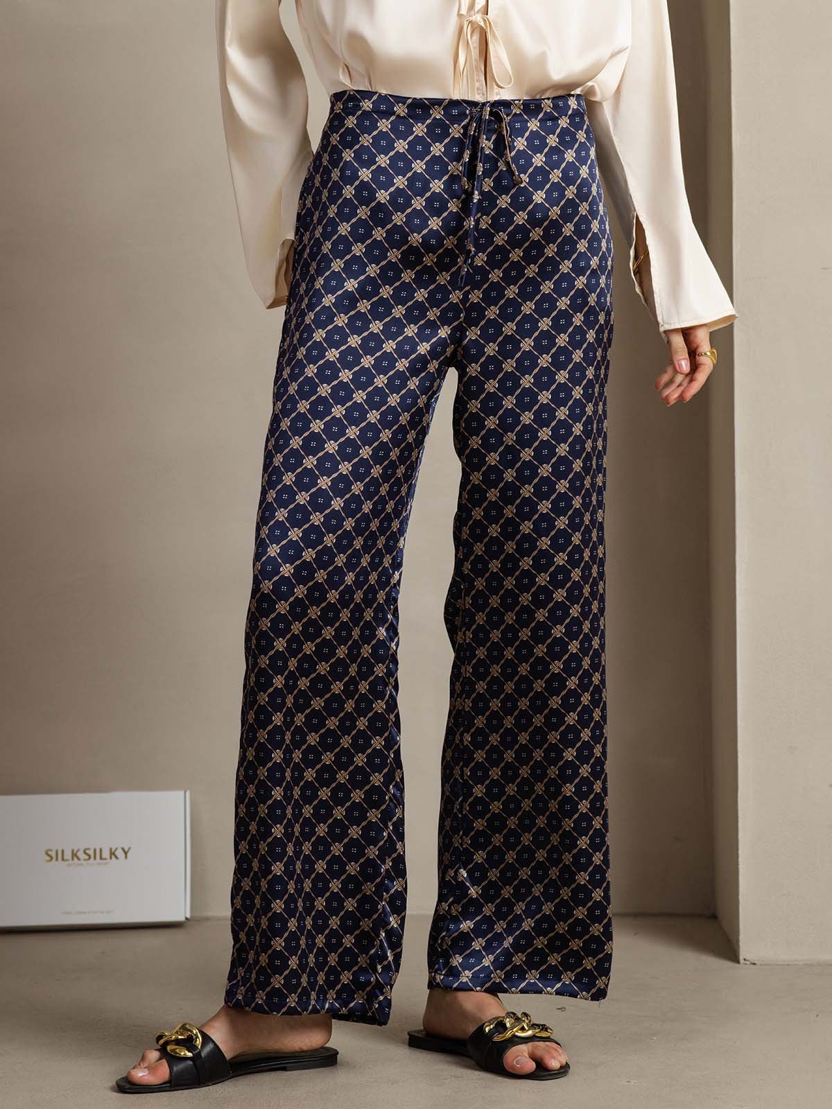 [Laivasto Ketju] SilkSilky-FI 19Momme Womens Pants 001