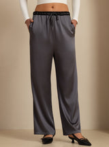 [Tumman Harmaa] SilkSilky-FI Womens Pants 001