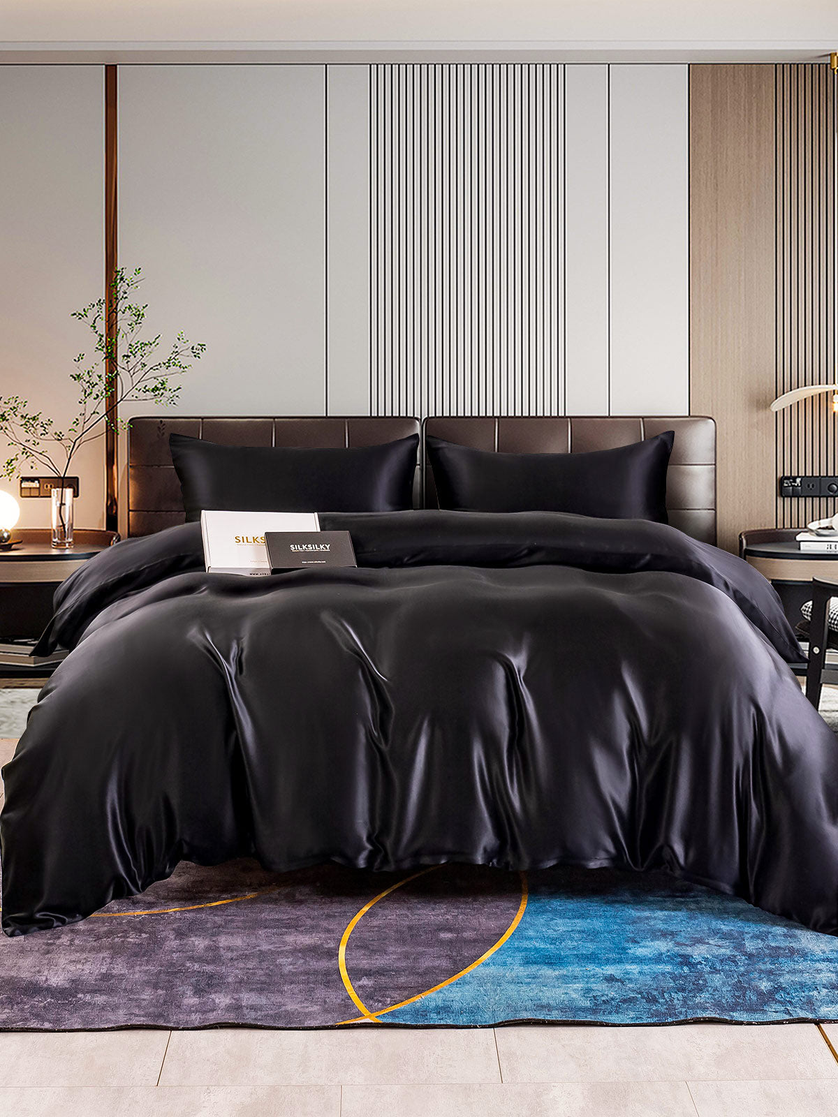 [Musta] SilkSilky-FI 22Momme Bedding Set 001