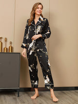 [Musta] SilkSilky-FI Womens Pajamas 003