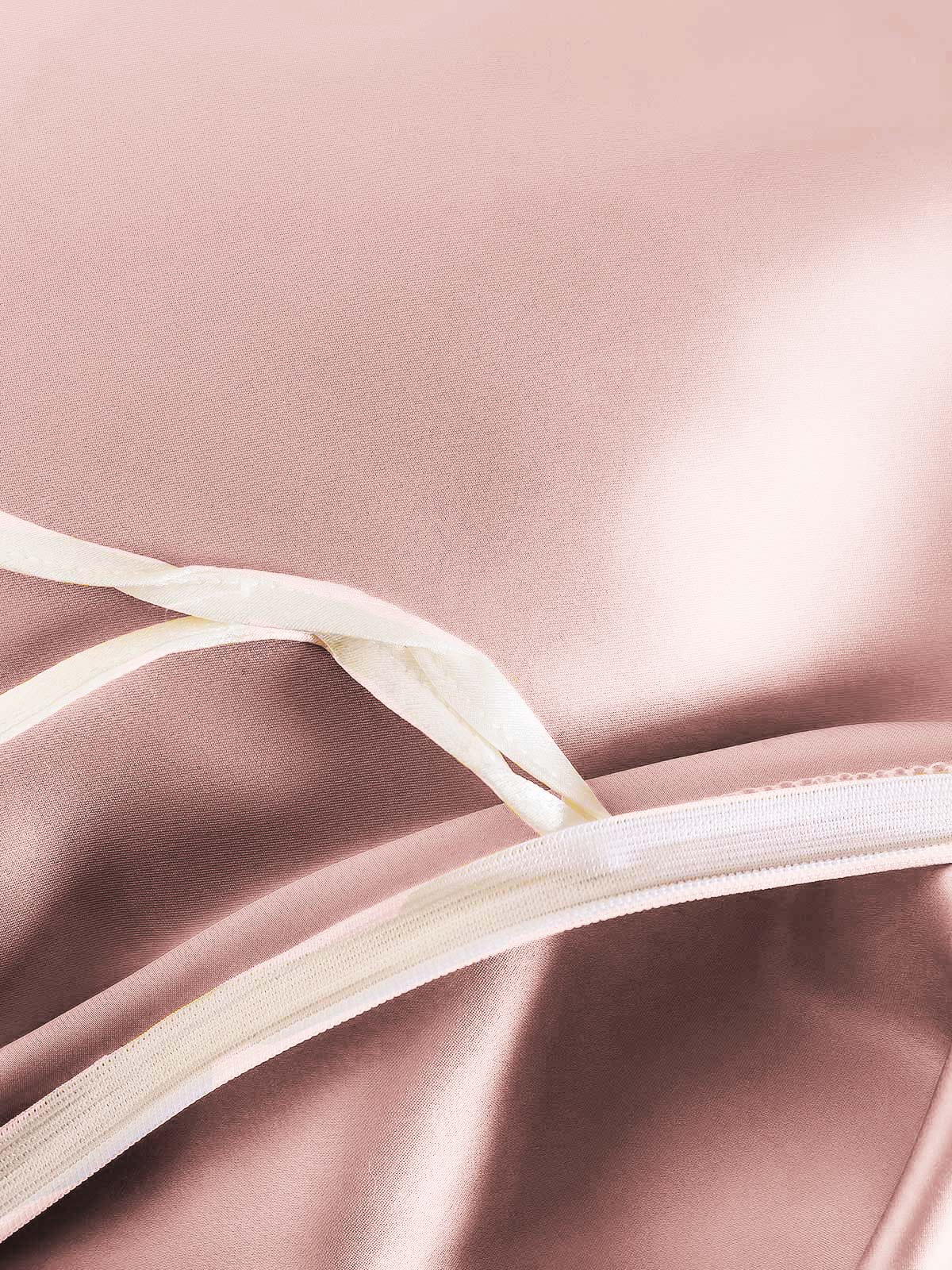 [Vaalean Mauve] SilkSilky-FI 19Momme Duvet Covers 003