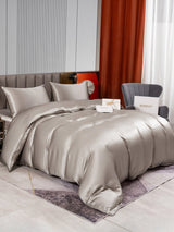 [Harmaa] SilkSilky-FI 22Momme Bedding Set 002,