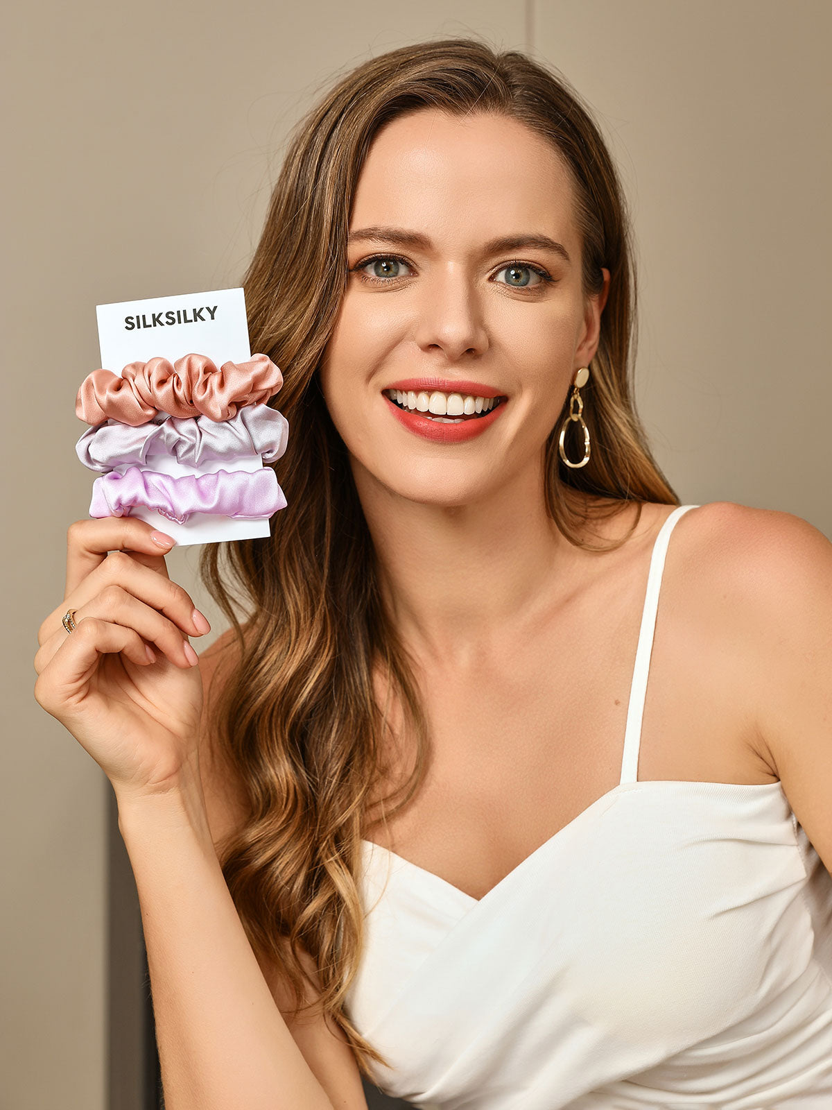 [Group2] SilkSilky-FI 19Momme Scrunchie 003