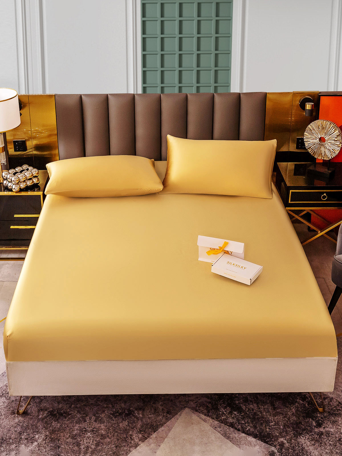 [Samppanja] SilkSilky-FI 25Momme Bedding Set 002
