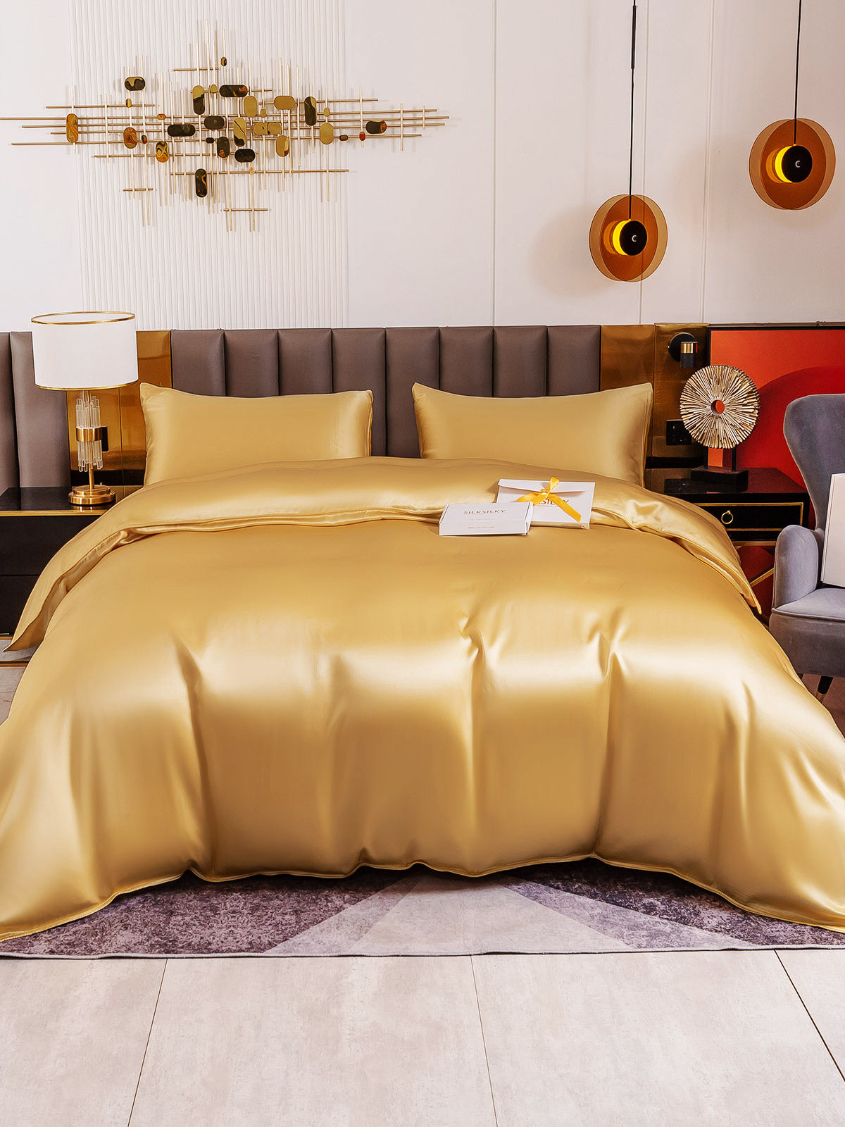 [Samppanja] SilkSilky-FI 19Momme Bedding Set 005