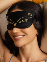 [Musta] SilkSilky-FI Eye Mask 002
