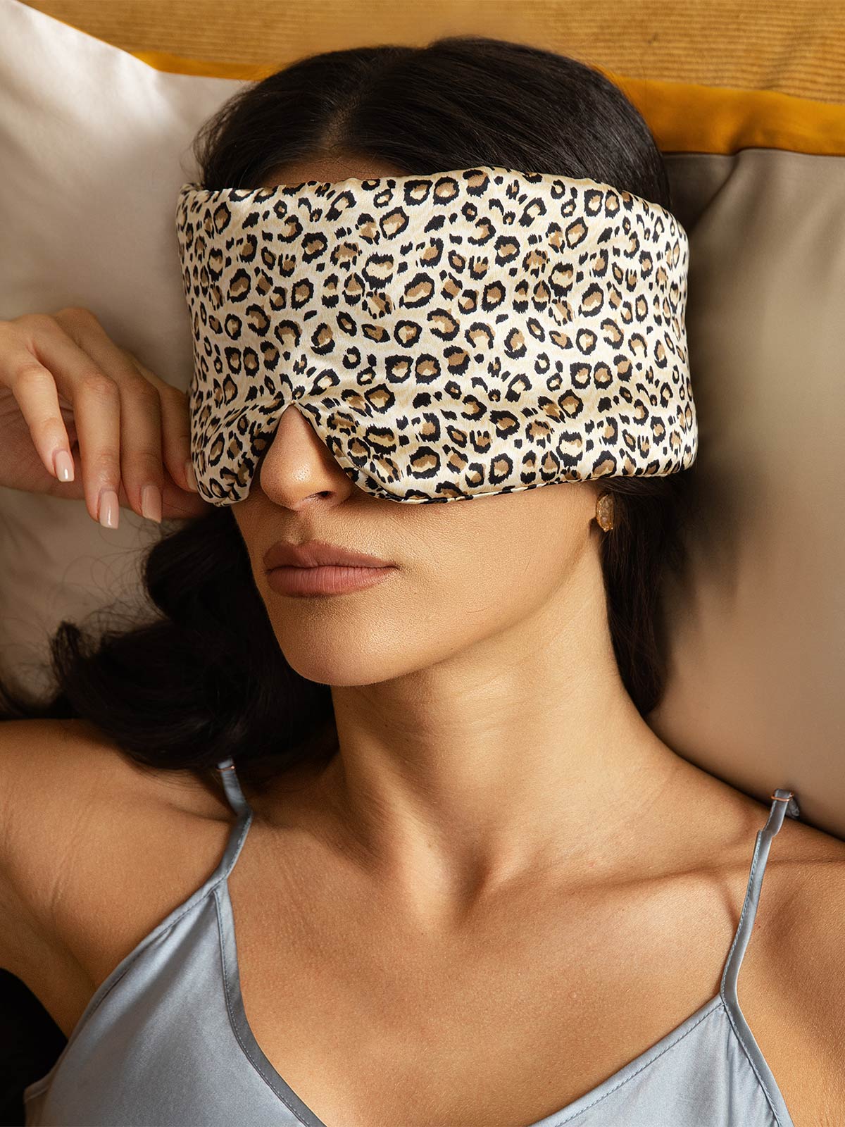 [Leopardi] SilkSilky-FI 19Momme Eye Mask 004