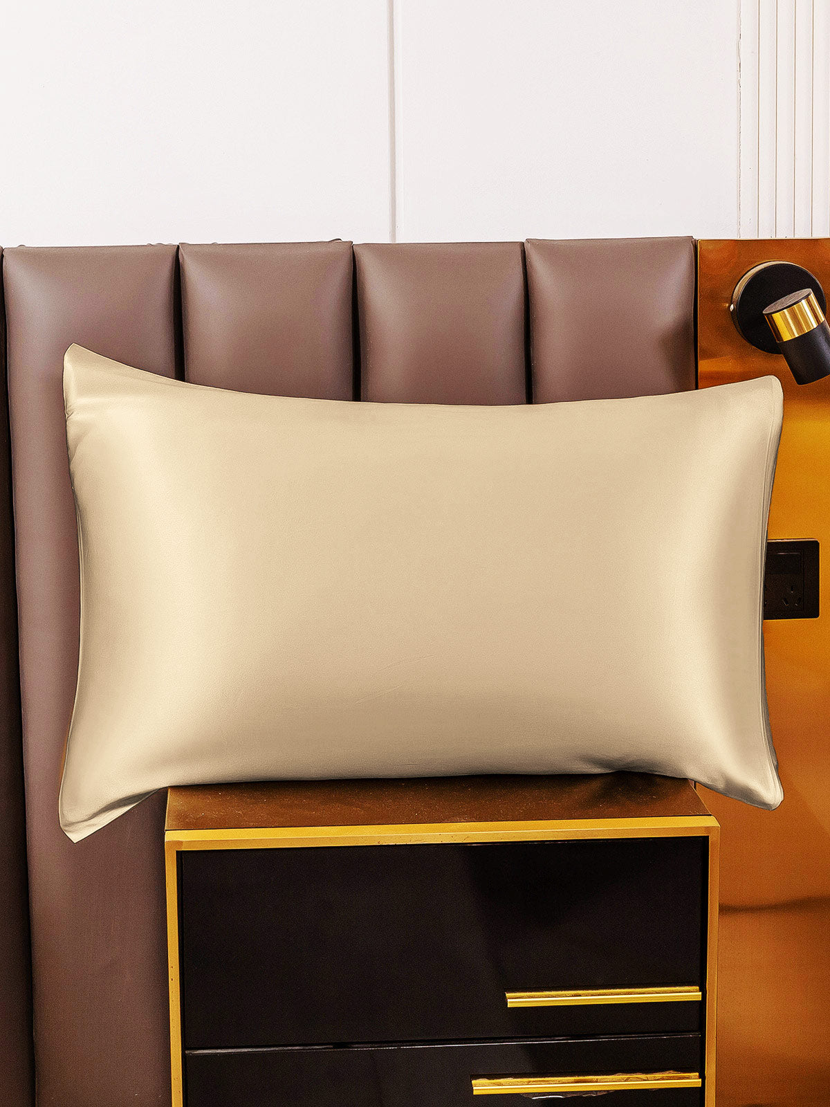 [Beige] SilkSilky-FI 22Momme Pillowcase 004