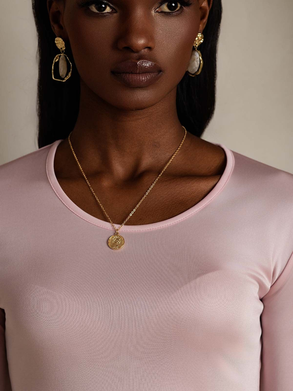 [Korallinpunainen] SilkSilky-FI Womens T-Shirt 004,