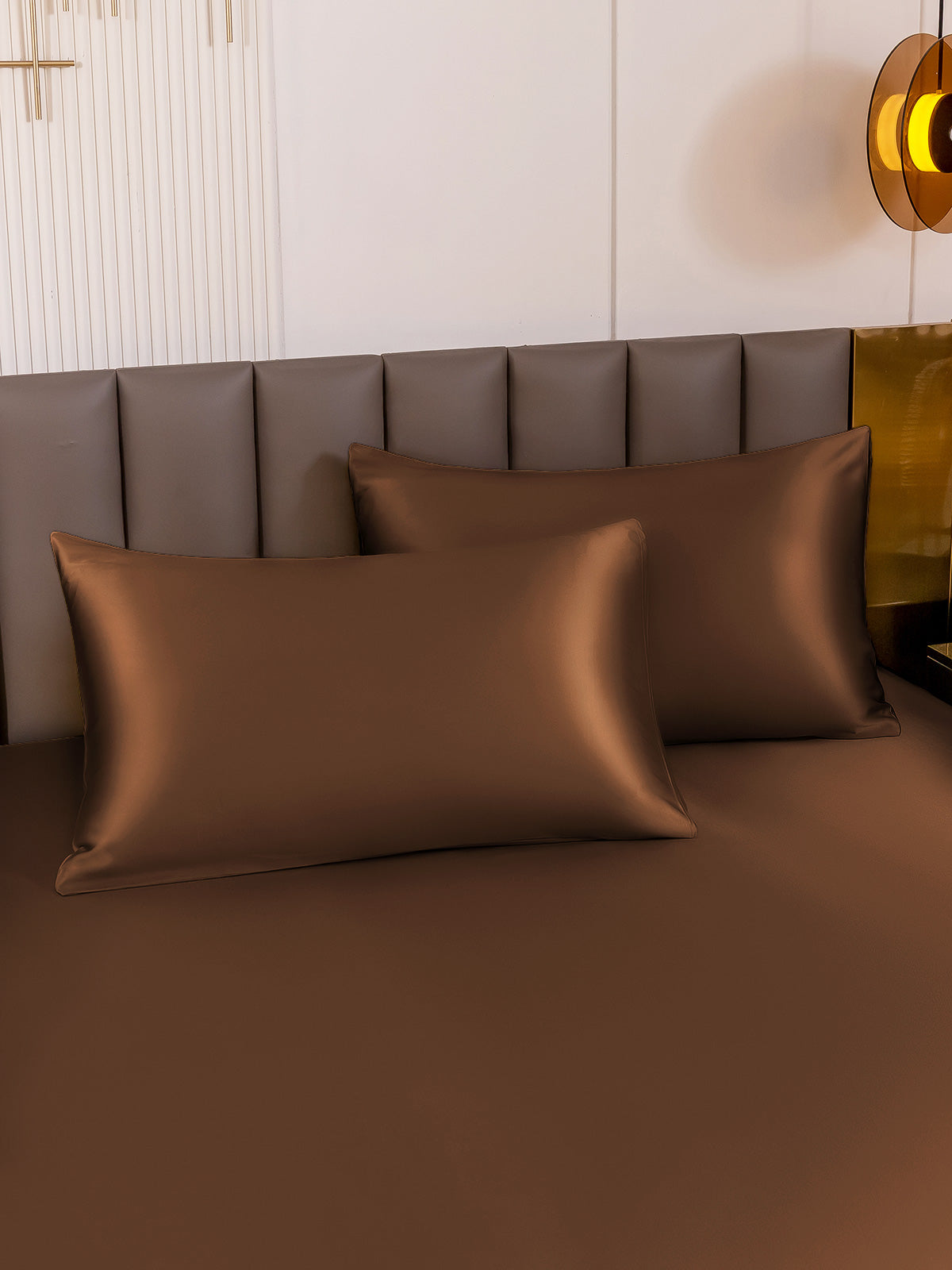 [Kahvi] SilkSilky-FI 19Momme Pillowcase 003