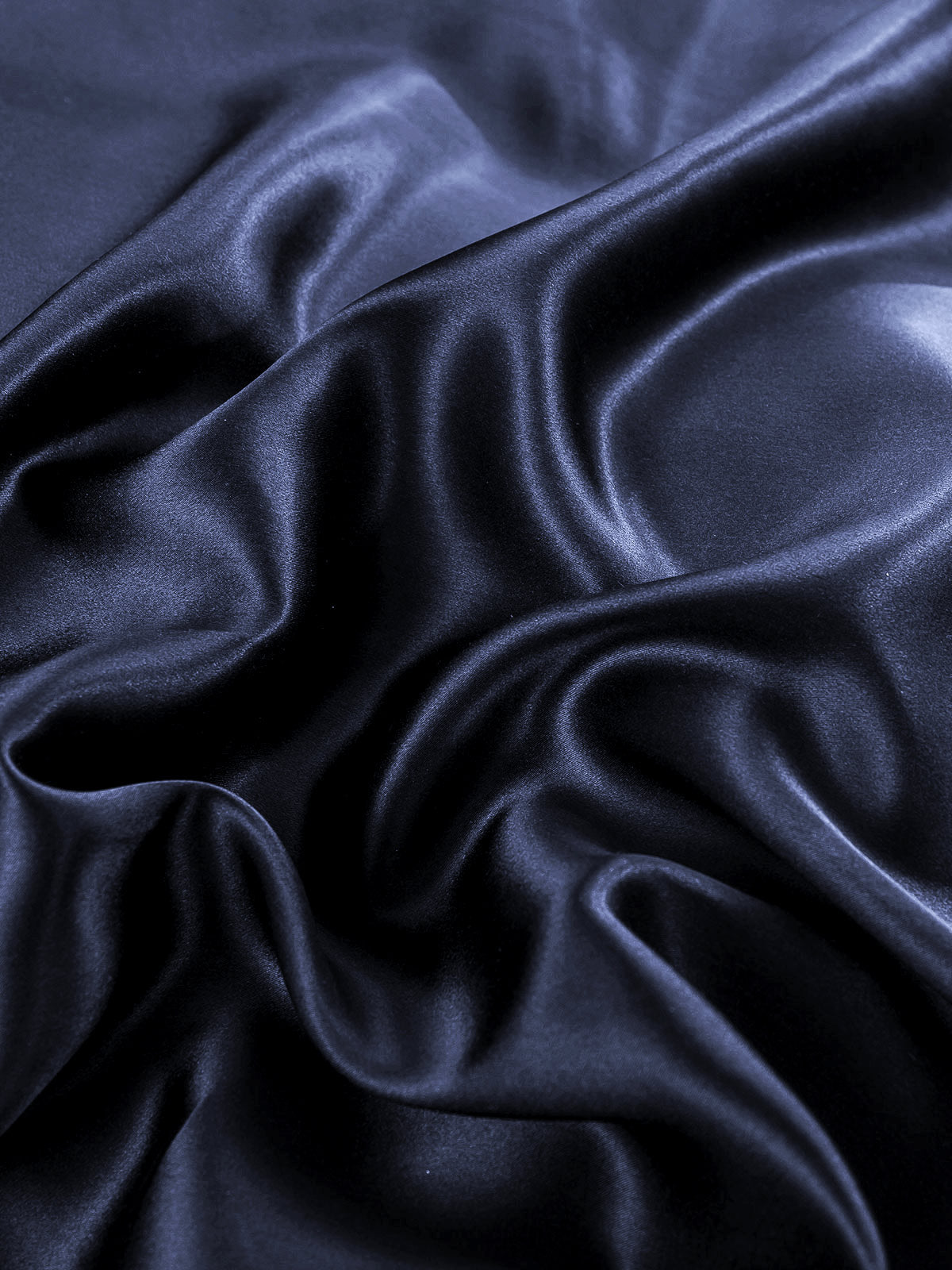 [Tummansininen] SilkSilky-FI 19Momme Bedding Set 006