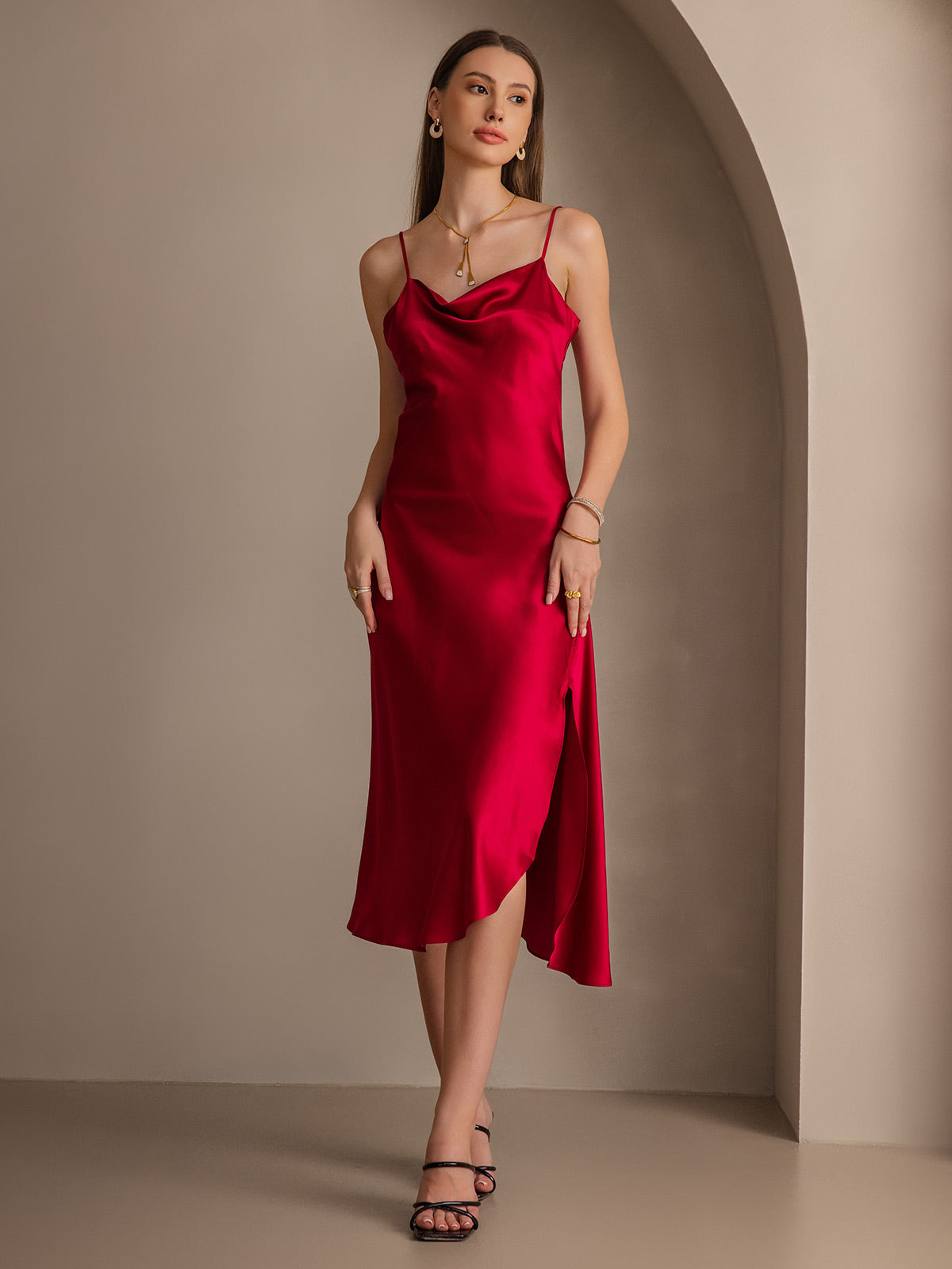 [Viini] SilkSilky-FI 19Momme Dress 006