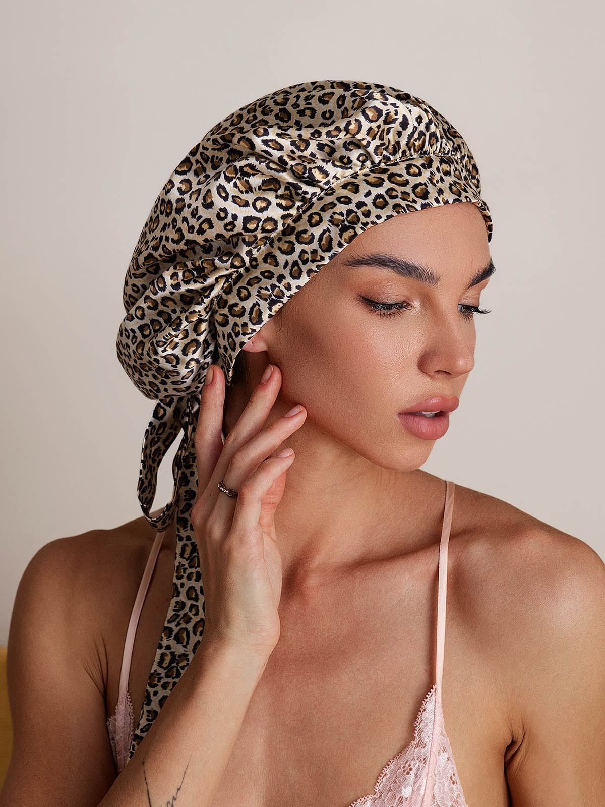 [Leopardi] SilkSilky-FI Sleep Cap 001
