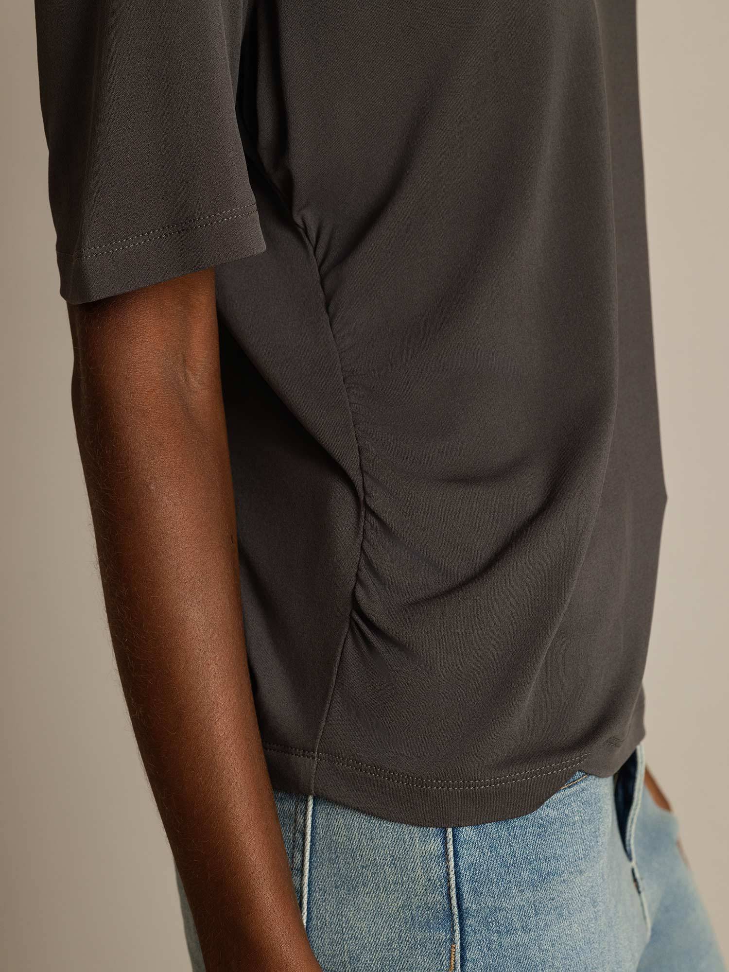 [Harmaa] SilkSilky-FI Womens T-Shirt 005
