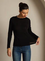 [Musta] SilkSilky-FI Womens T-Shirt 003