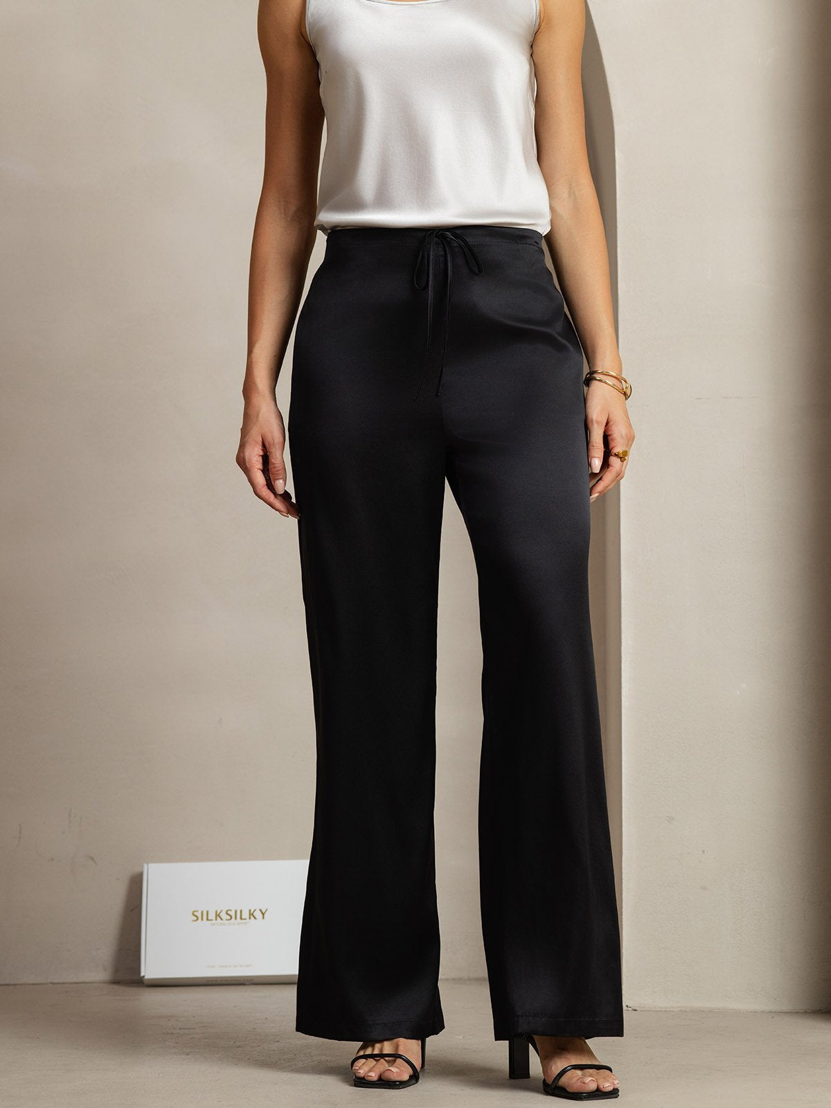 [Musta] SilkSilky-FI 19Momme Womens Pants 003