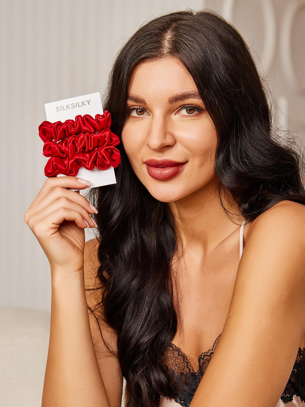 [Viini] SilkSilky-FI 19Momme Scrunchie 001