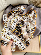 [P076] SilkSilky-FI Pure Silk Scarf 003