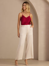 [Viini] SilkSilky-FI Spaghetti Strap V Neck Camisole Top 007