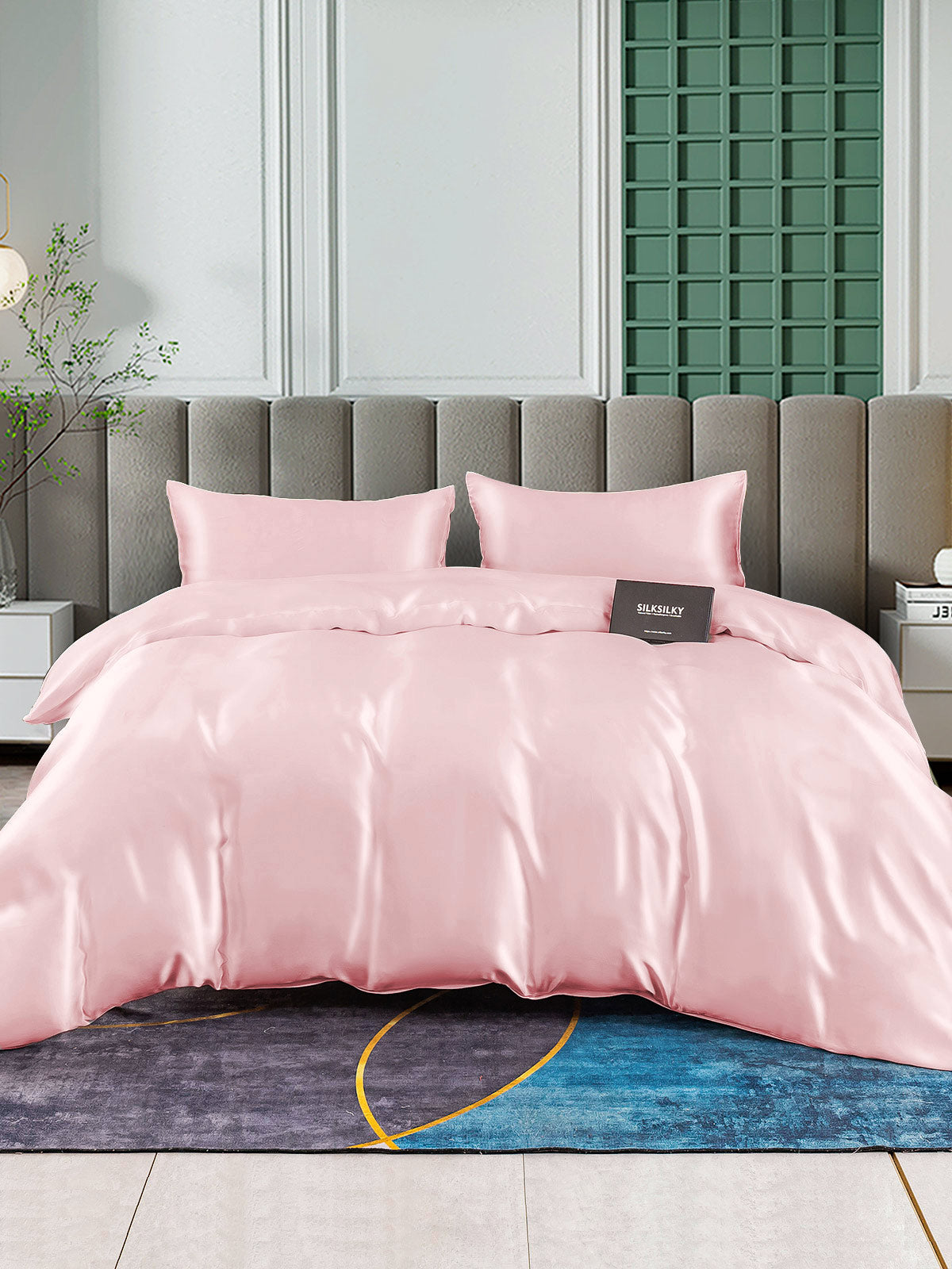[Pinkki] SilkSilky-FI 25Momme Bedding Set 002