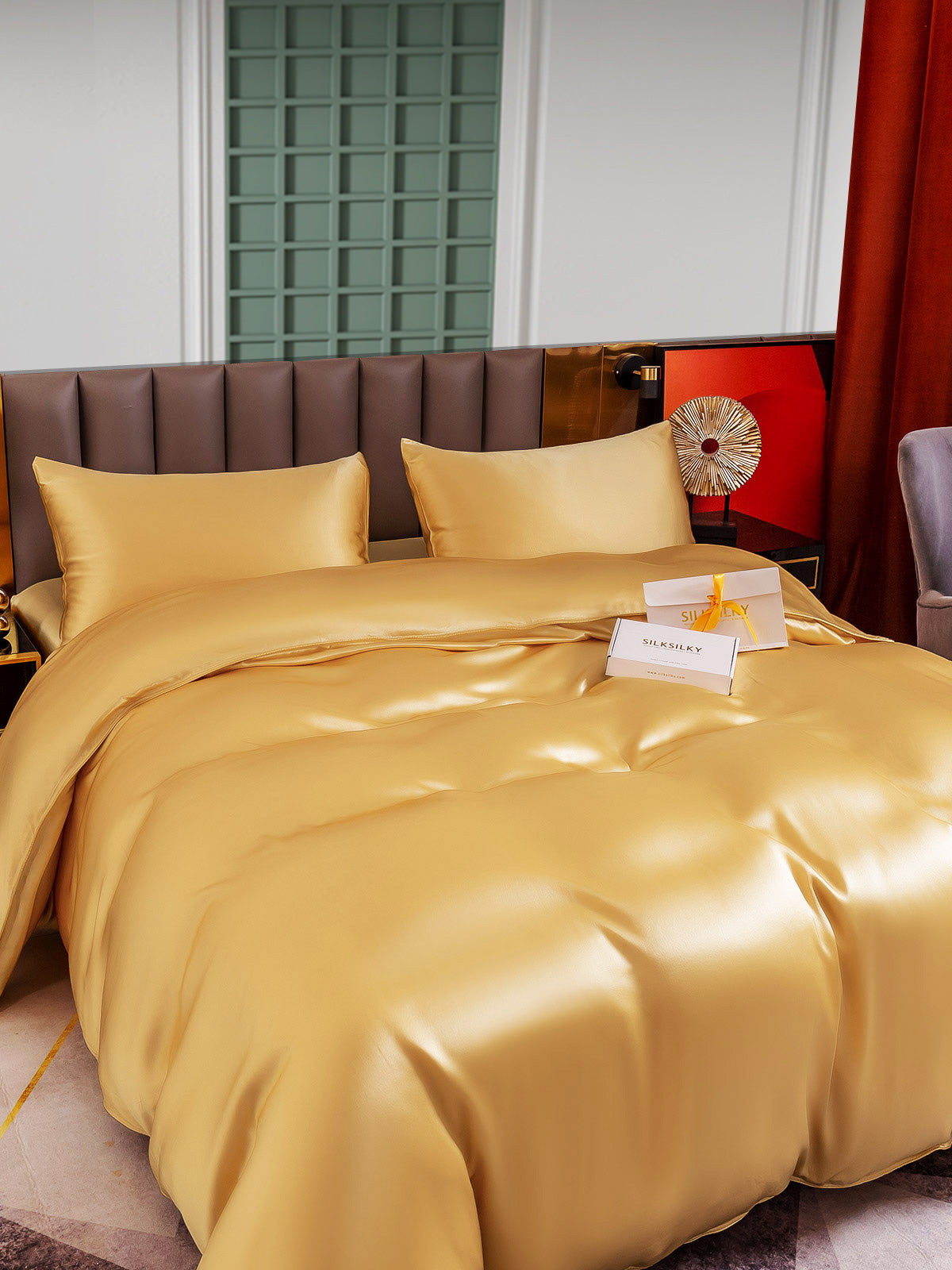 [Samppanja] SilkSilky-FI 25Momme Bedding Set 004