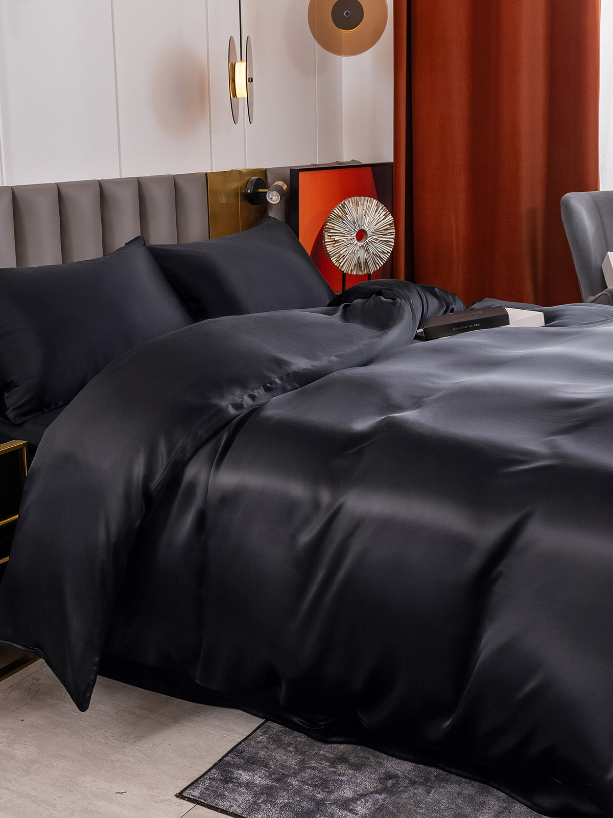 [Musta] SilkSilky-FI 19Momme Bedding Set 004
