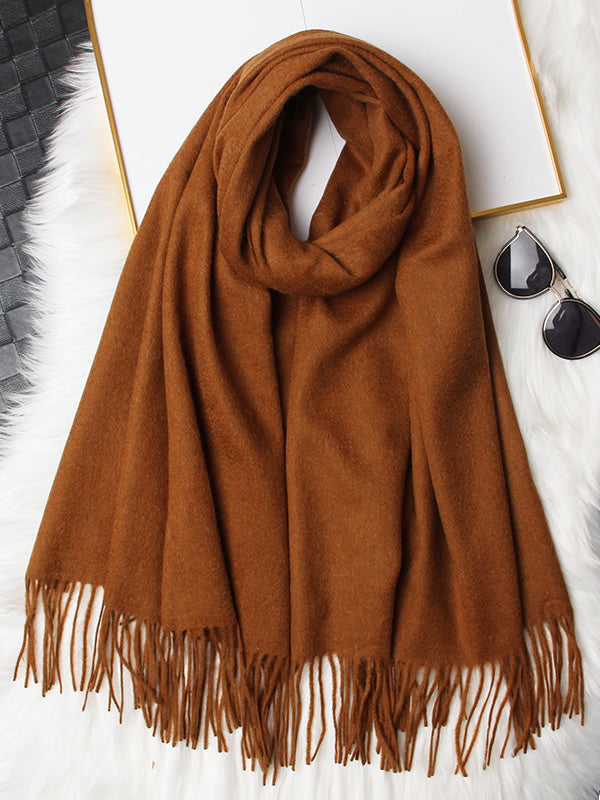 [Ruskea] SilkSilky-FI Scarf 006