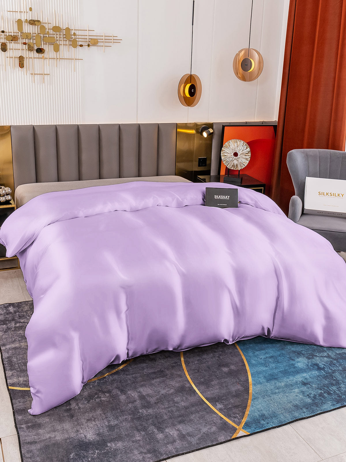 [Laventeli] SilkSilky-FI 19Momme Duvet Cover 002