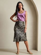 [Leopardi] SilkSilky-FI 19Momme Skirt 007,