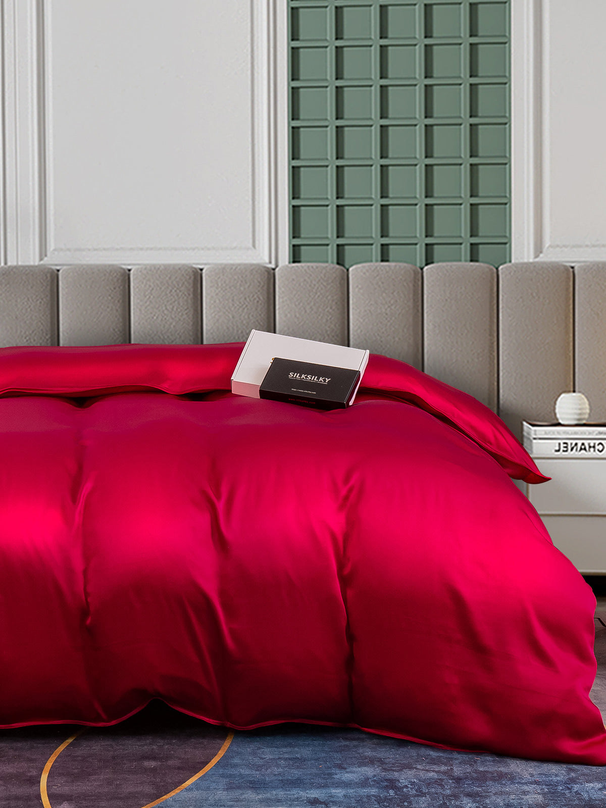 [Viini] SilkSilky-FI 25Momme Duvet Cover 003