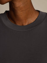 [Harmaa] SilkSilky-FI Half Sleeve Crew Neck Naisten T-paita 004