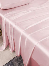 [Pinkki] SilkSilky-FI 19Momme Vuodevaatteet Setti 003