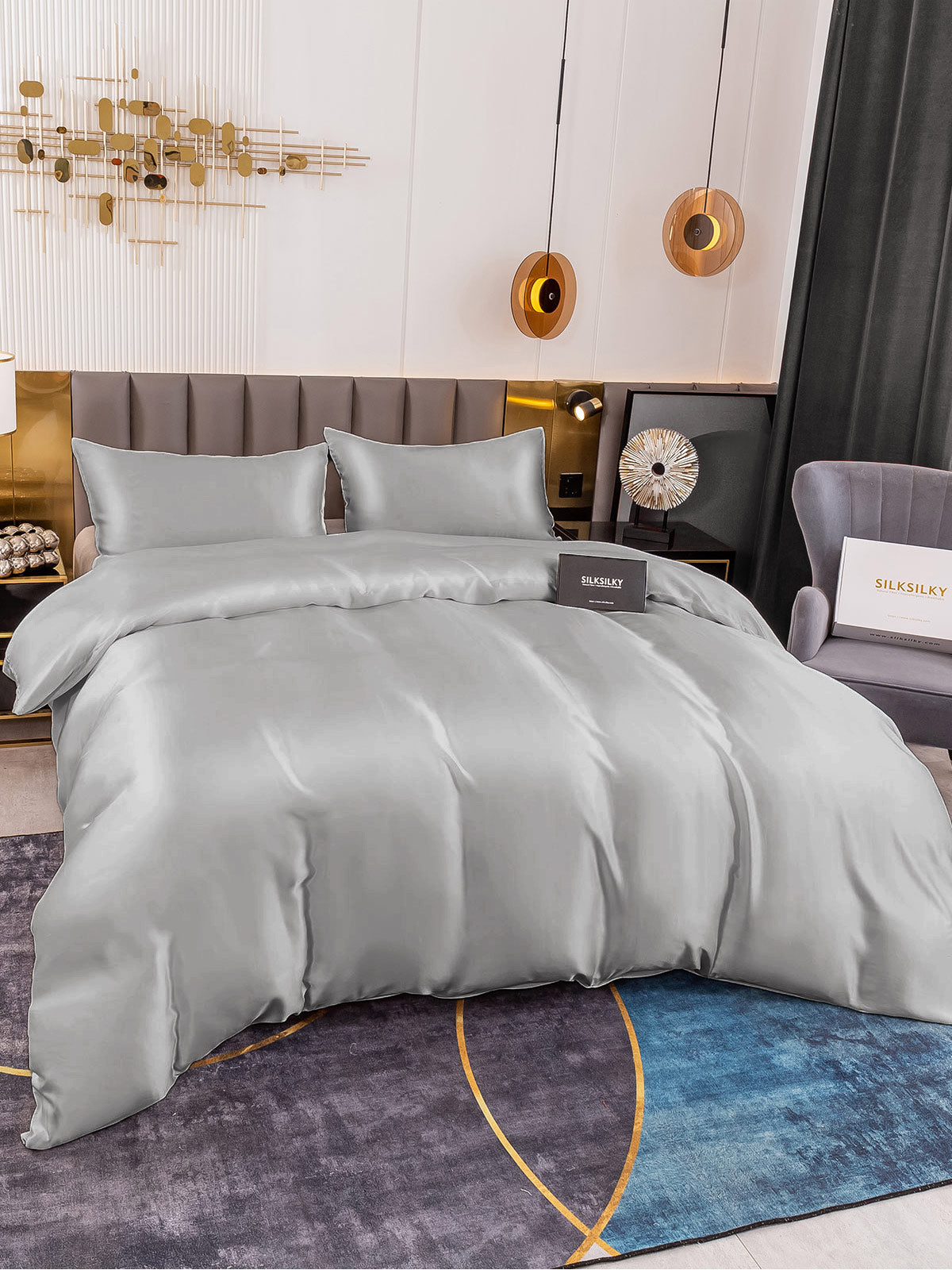 [Hopea] SilkSilky-FI 19Momme Bedding Set 003