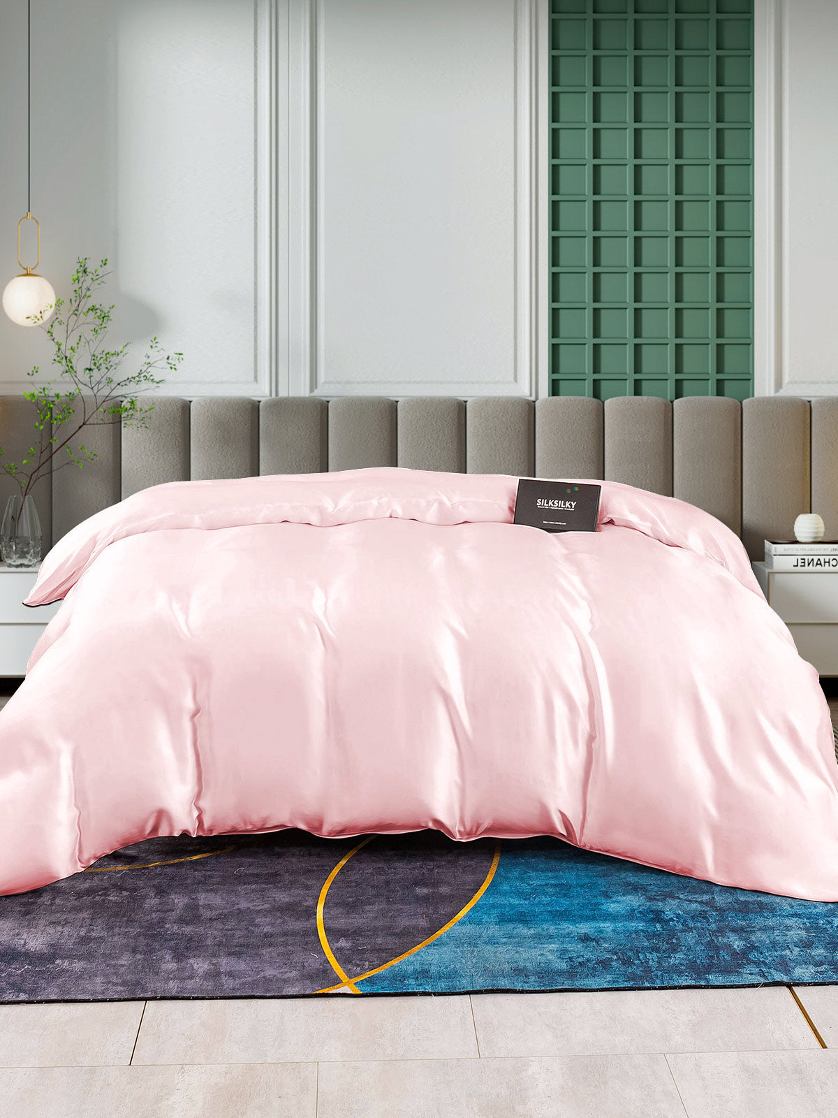 [Pinkki] SilkSilky-FI 25Momme Duvet Cover 003