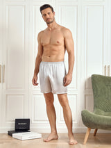 [Hopea] SilkSilky-FI Men's Sleep Shorts 006
