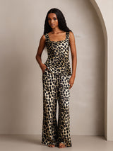 [Leopardi] SilkSilky-FI Camisole Set 004,