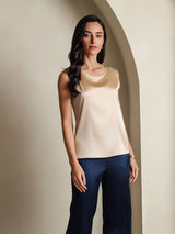 [Samppanja] SilkSilky-FI Sleeveless Round Neck Camisole Top 001