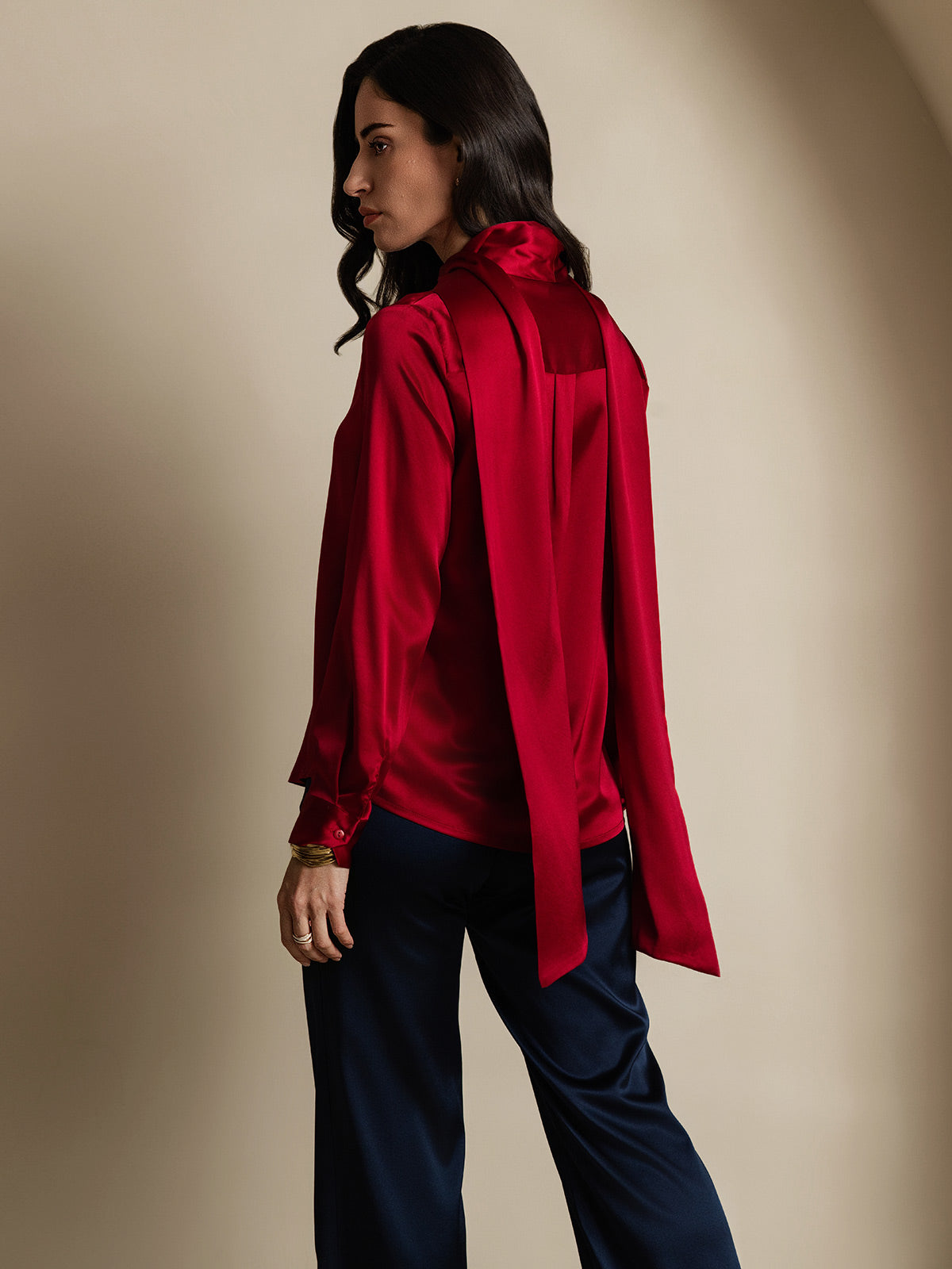 [Viini] SilkSilky-FI 19Momme Womens Shirt 002