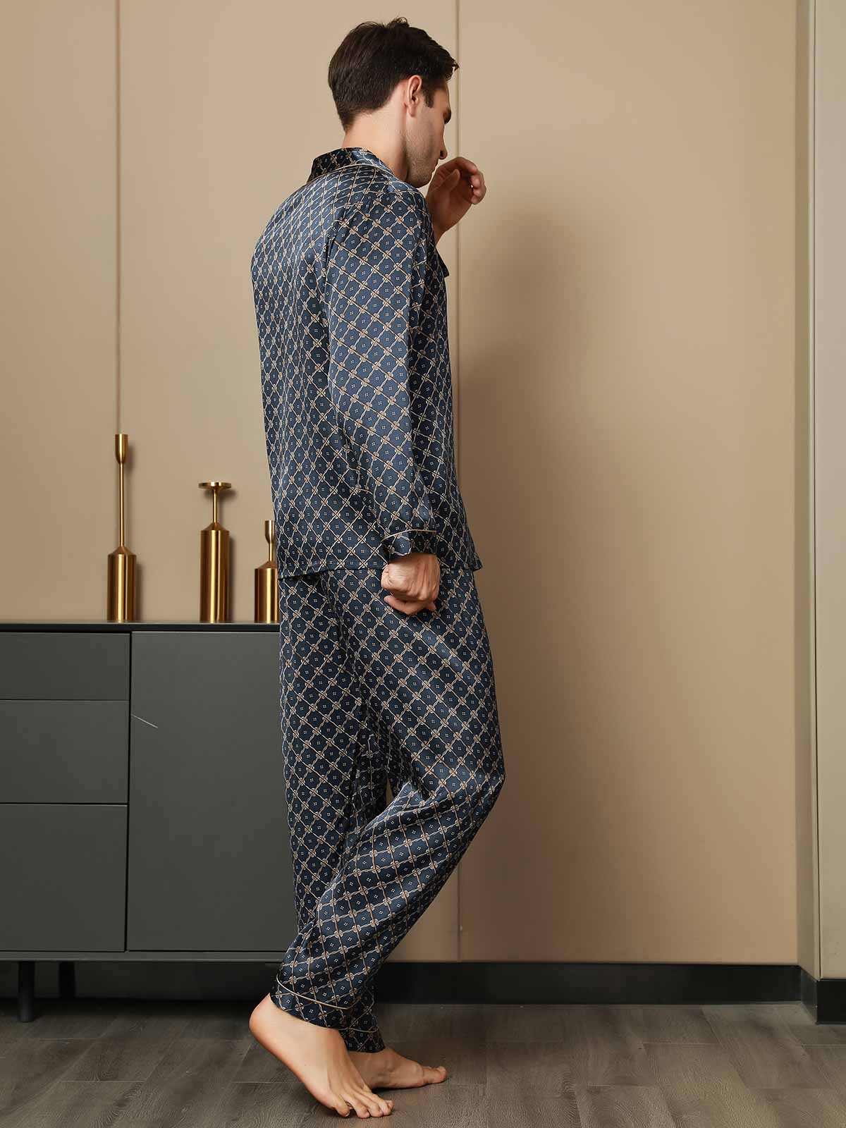 [Laivasto Ketju] SilkSilky-FI Mens Pajamas 003