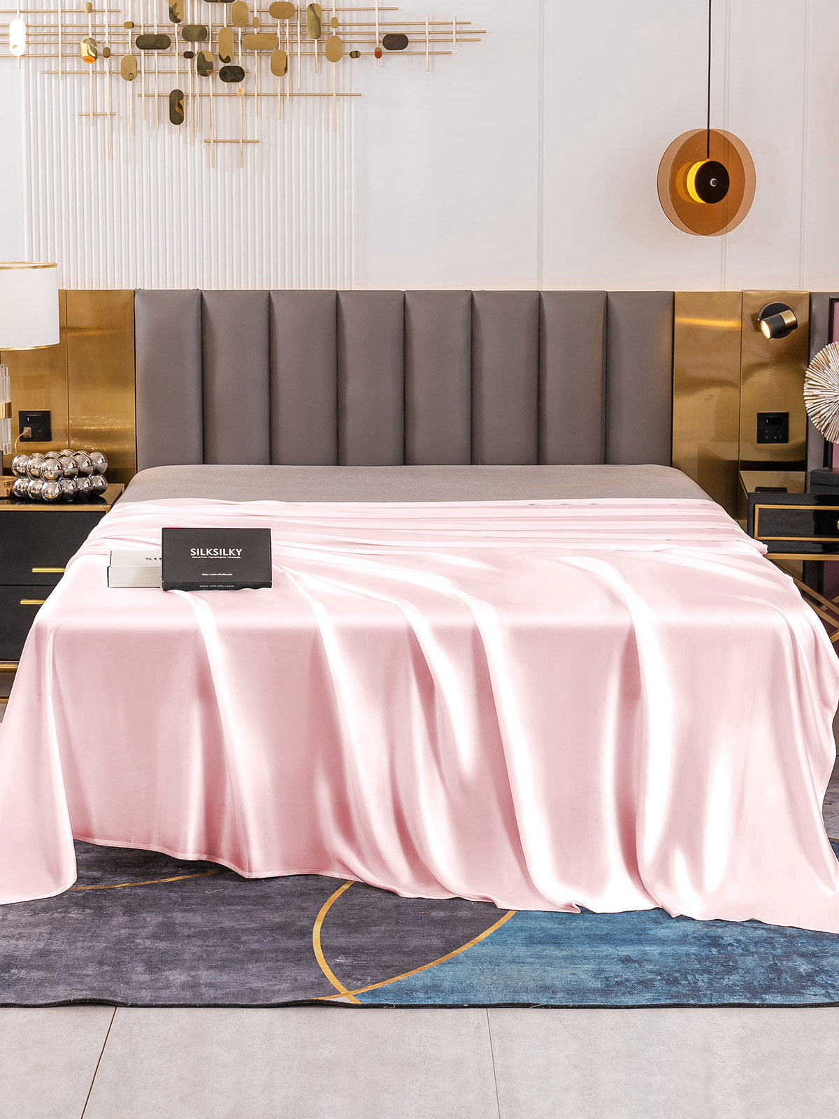 [Pinkki] SilkSilky-FI 19Momme Sheet 002