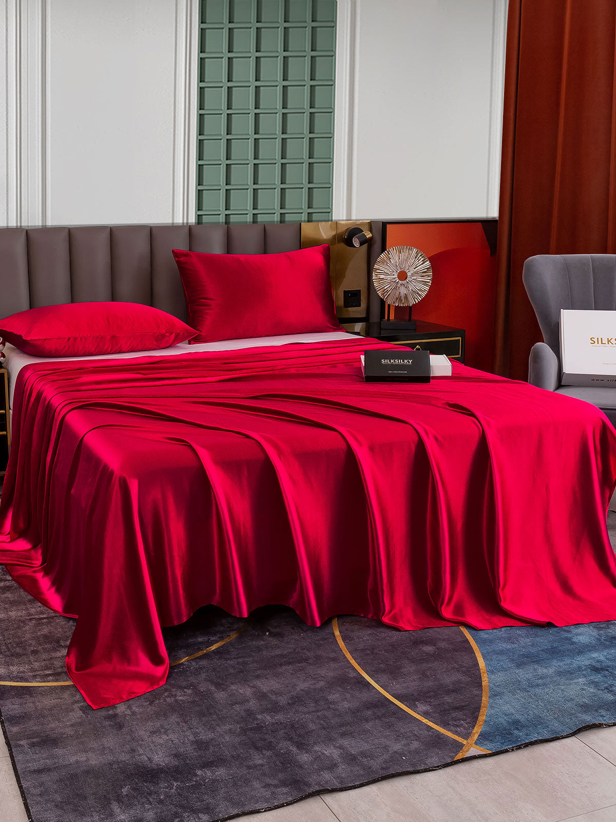 [Viini] SilkSilky-FI 25Momme Bedding Set 001