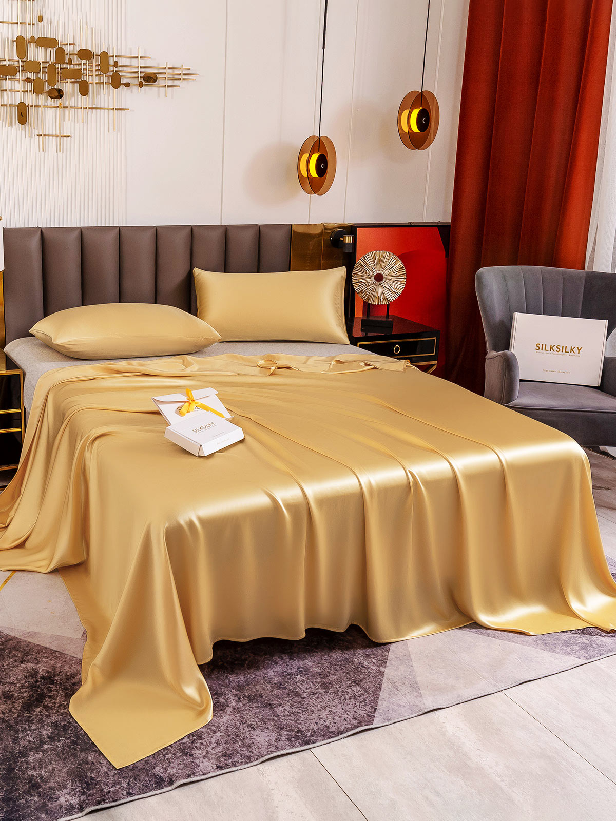 [Samppanja] SilkSilky-FI 19Momme Bedding Set 004